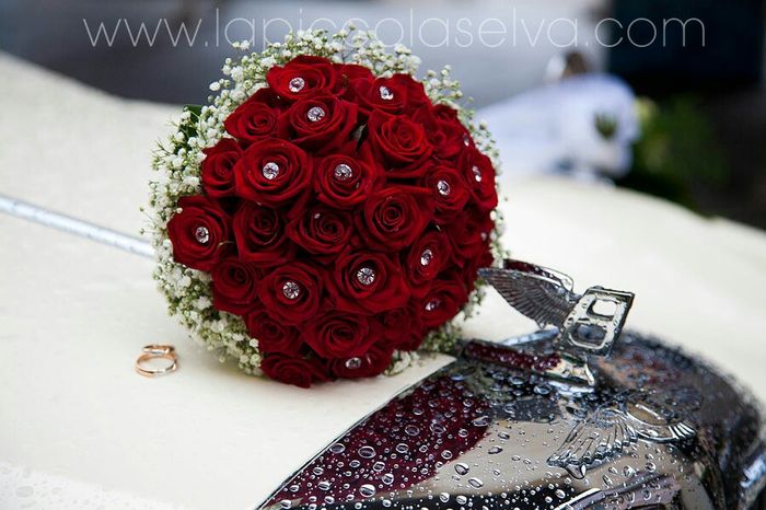 Bouquet tema rosso - 1