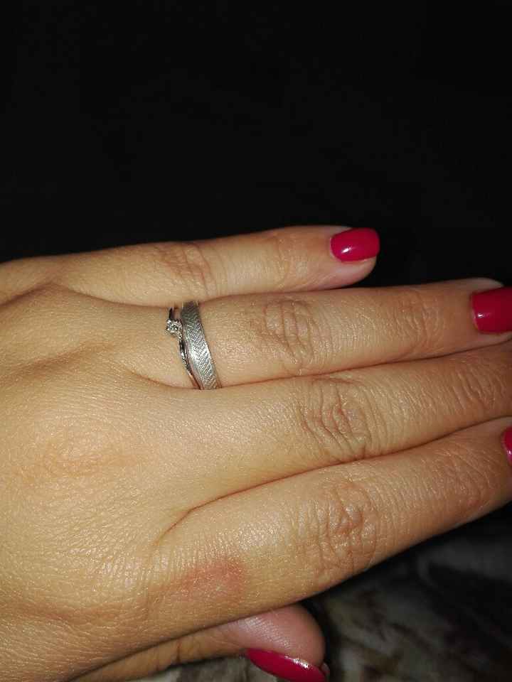  La mia fedina e il mio solitario ! 💍💎❤️ - 1