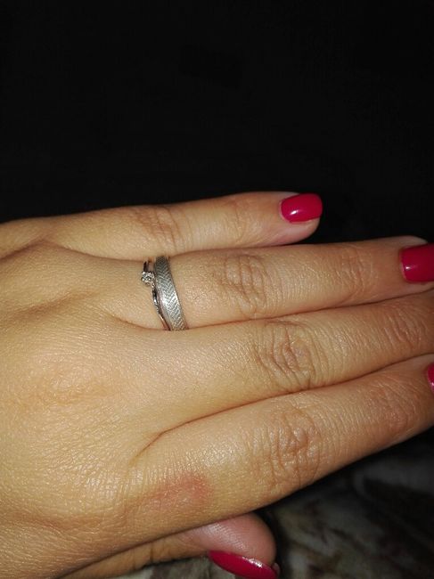  La mia fedina e il mio solitario ! 💍💎❤️ - 1