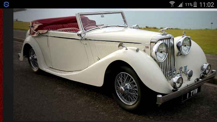 Macchina D'epoca Jaguar SS Magnifica