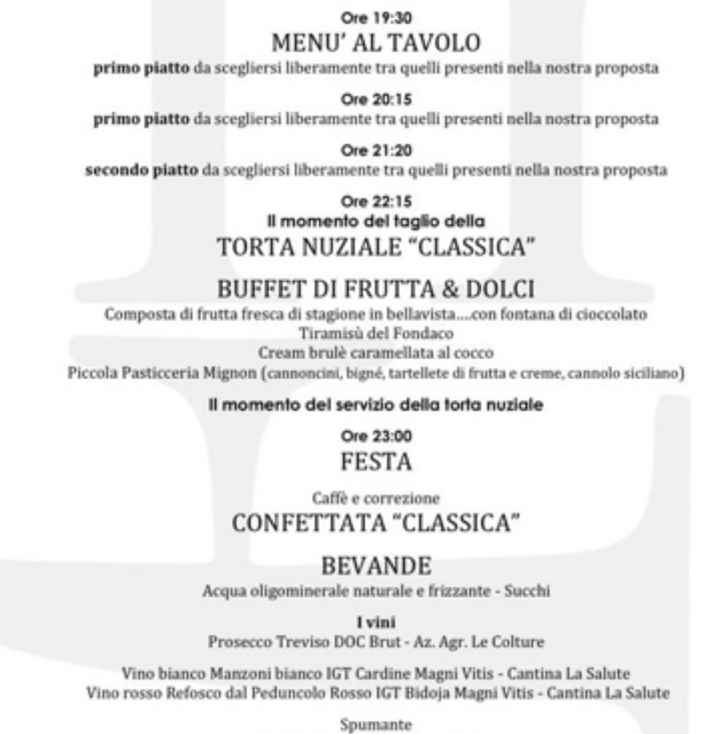 Menu cena - 2