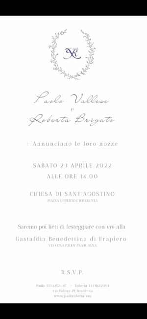 Partecipazioni su Whatsapp - 1