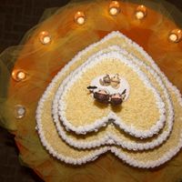 Torta a forma di cuore