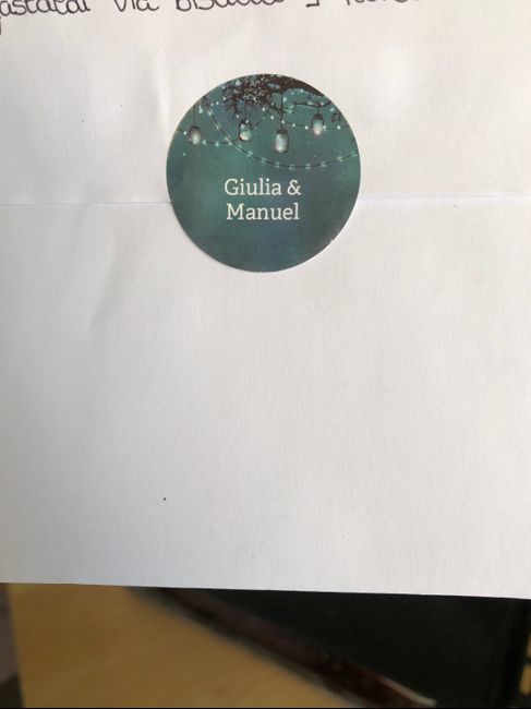 Adesivi chiudi busta personalizzati - 1