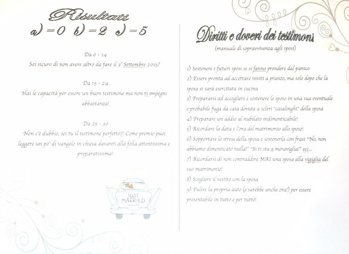 Manuale perfetta testimone