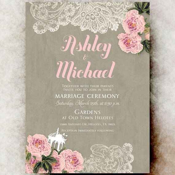 Shabby chic wedding - 5