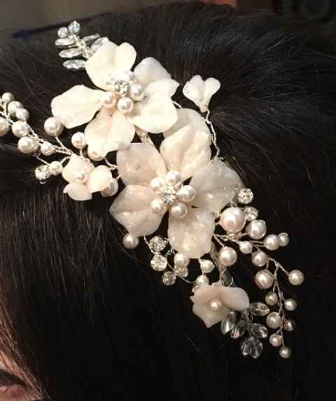 Cerchietto sposa, pronto! vi piace :)? - 1