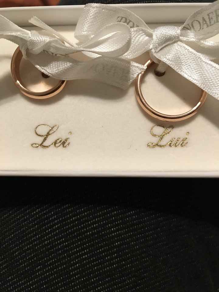 Avete già acquistato le fedi? - 1