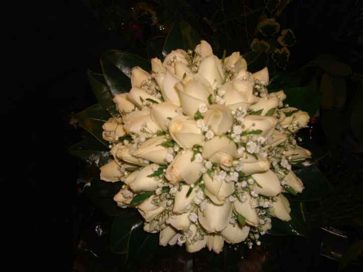 BUOQUET ROSE COMPATTE
