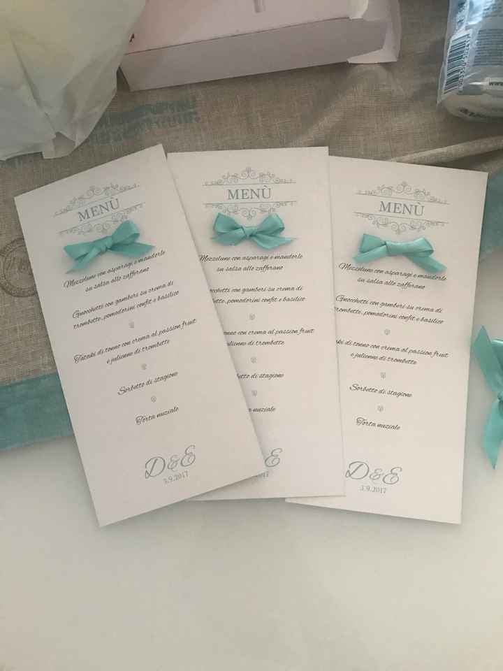 Stampa menù si o no? - 1