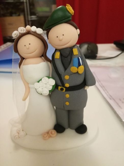 Sposini personalizzati per torta - 1