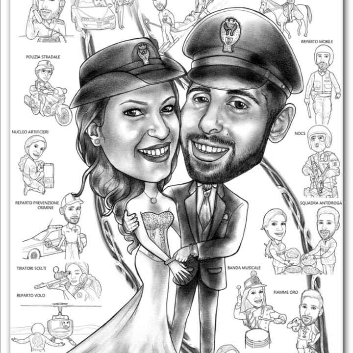 Tema matrimonio in divisa - 1