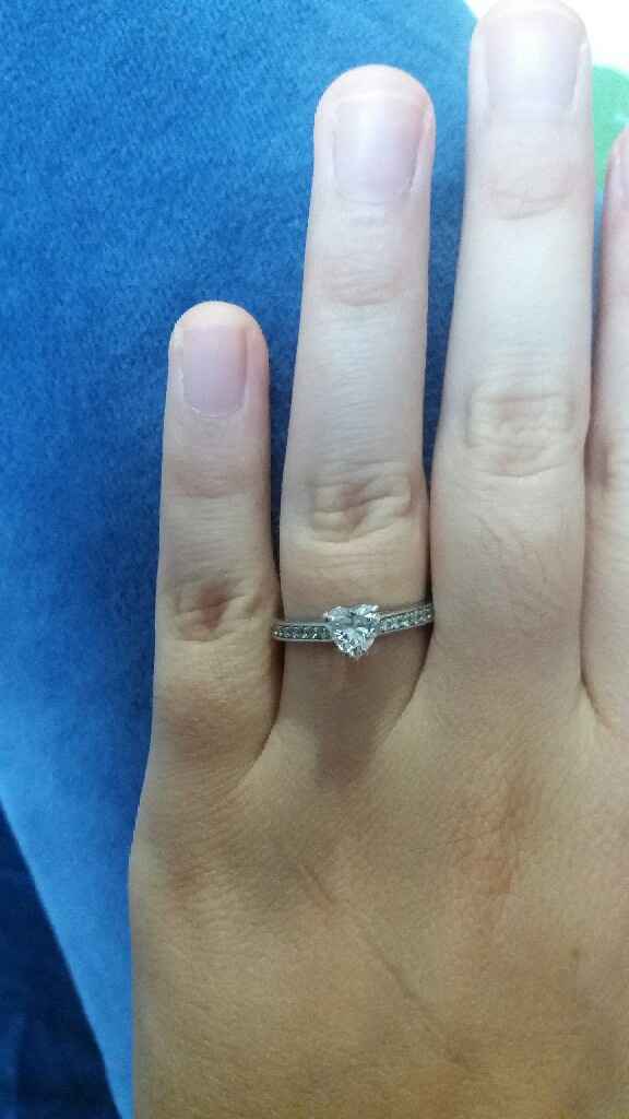  Anello di fidanzamento ❤️💍❤️ - 1