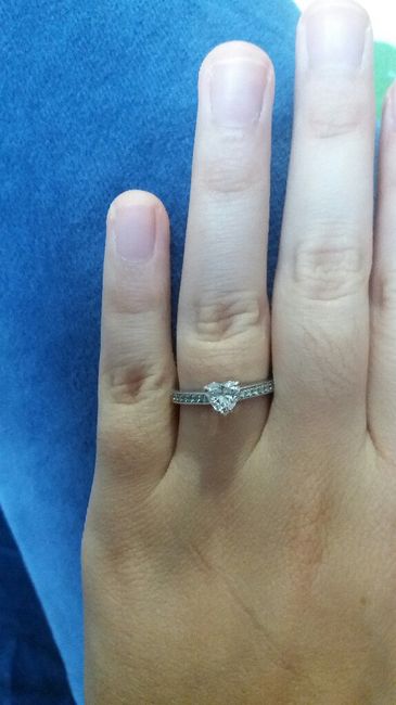  Anello di fidanzamento ❤️💍❤️ - 1