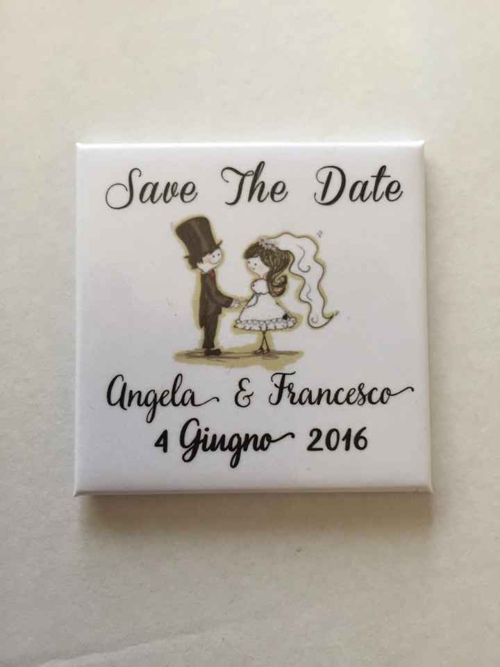 Save the date calamita arrivati e completati !!! - 1