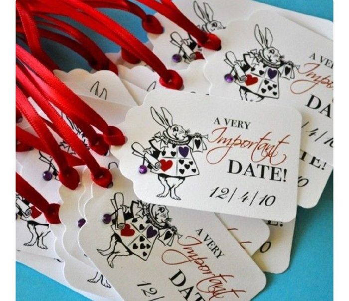 Save The Date tema Alice 🌸 - 1