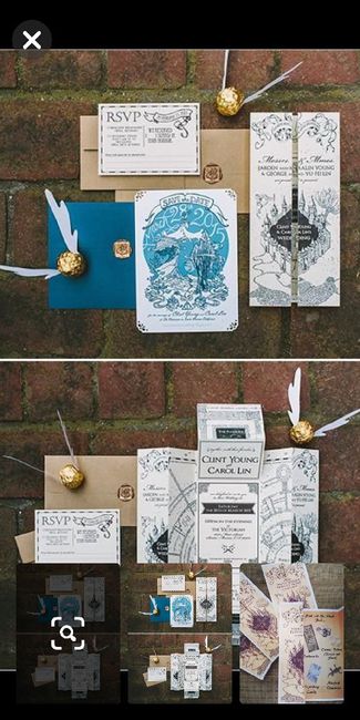 Matrimonio tema  harry potter 10