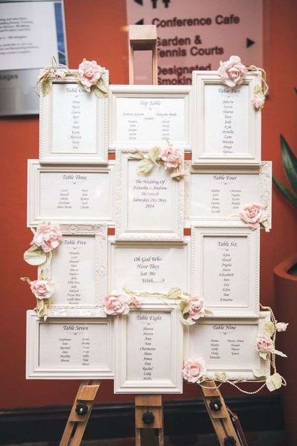 Tableau mariage poeti - 1