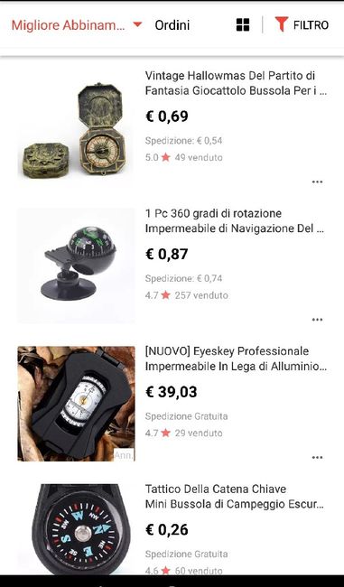 Bussola come segnaposti! - 2
