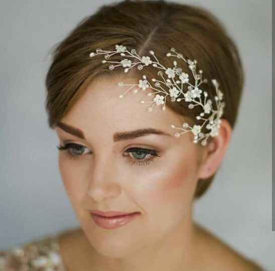 Idee per le spose a capello corto! - 4