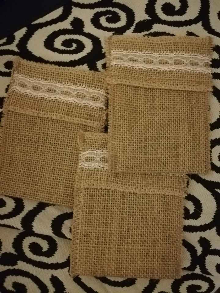 Confettata con i sacchetti di juta 🍬 - 1