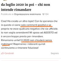 da luglio 2020 in poi - chi non intende rimandare - 1