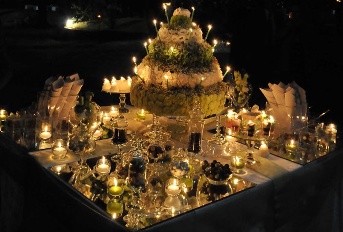 confettata a lume di candela