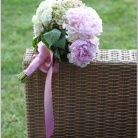 Bouquet peonie ed ortensie