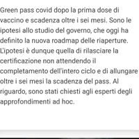 Nuovo decreto e Green pass - 1