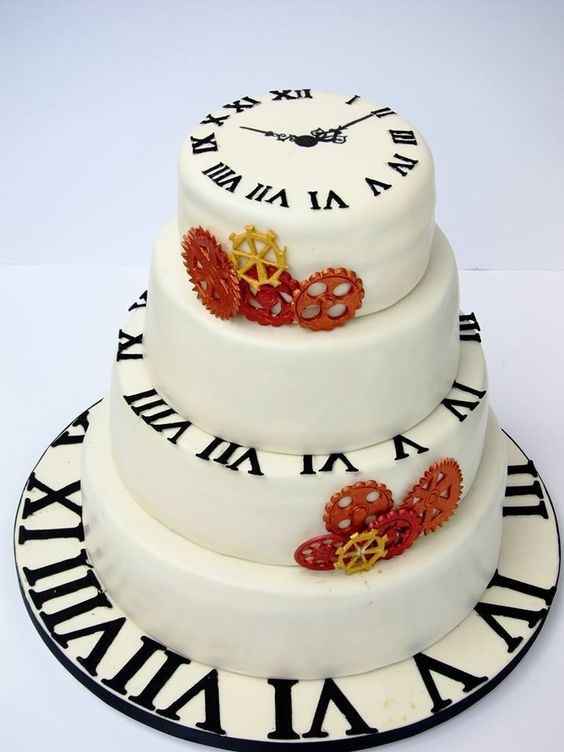 Torta orologio