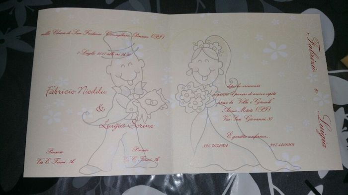 Partecipazioni arrivate!!!!! - 2