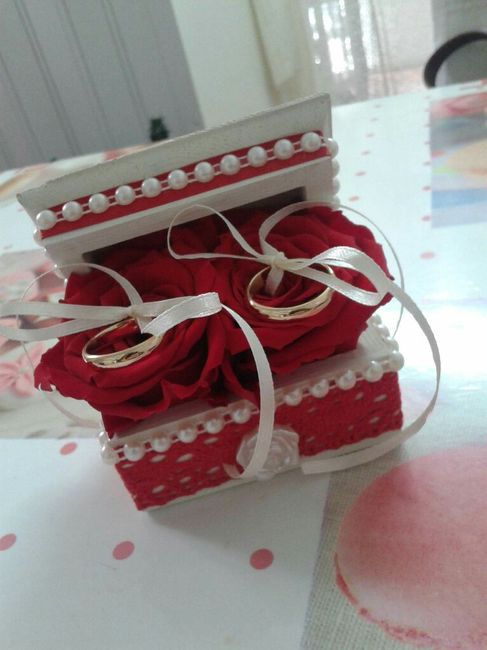 Cuscino porta fedi - 1