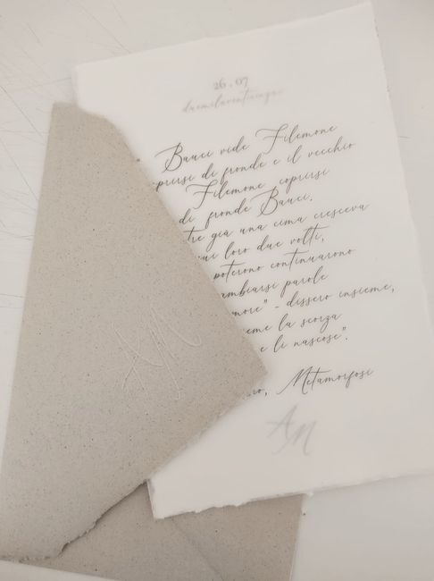 Partecipazioni per matrimonio giugno 2025 3