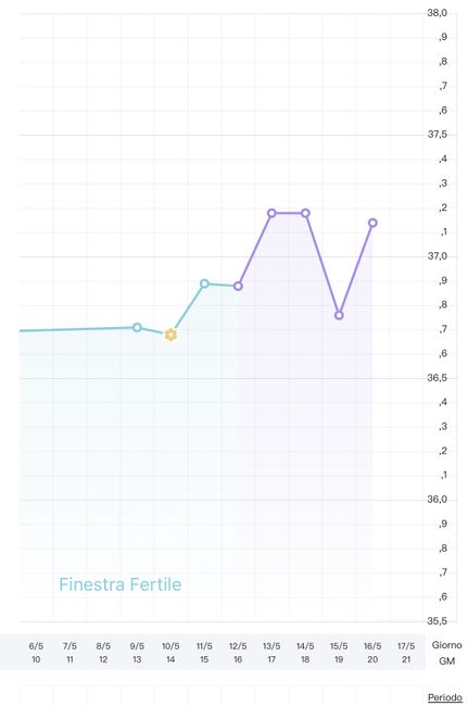 Temperatura basale per ricerca cicogna 🤞🏻 - 1