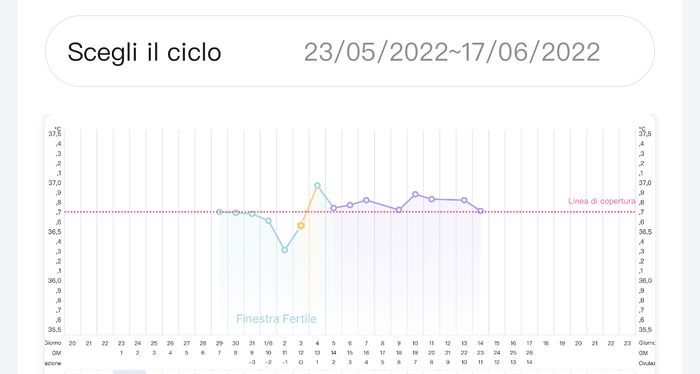 Temperatura basale per ricerca cicogna 🤞🏻 - 1