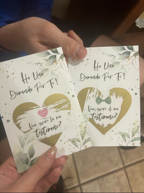 Richiesta testimone di nozze - 1