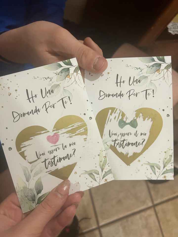 Richiesta testimone di nozze - 1