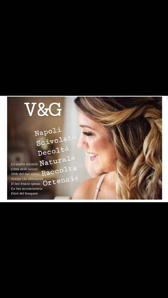 Condividi il tuo identikit sposa - 1