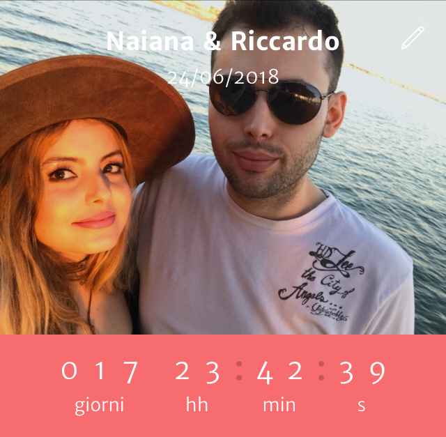 Sono a -17 al matrimonio 👰 - 1