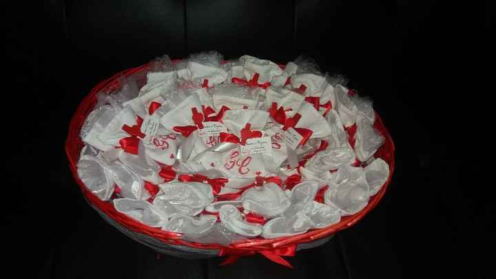 Portafedi e sacchettini punto croce - 5