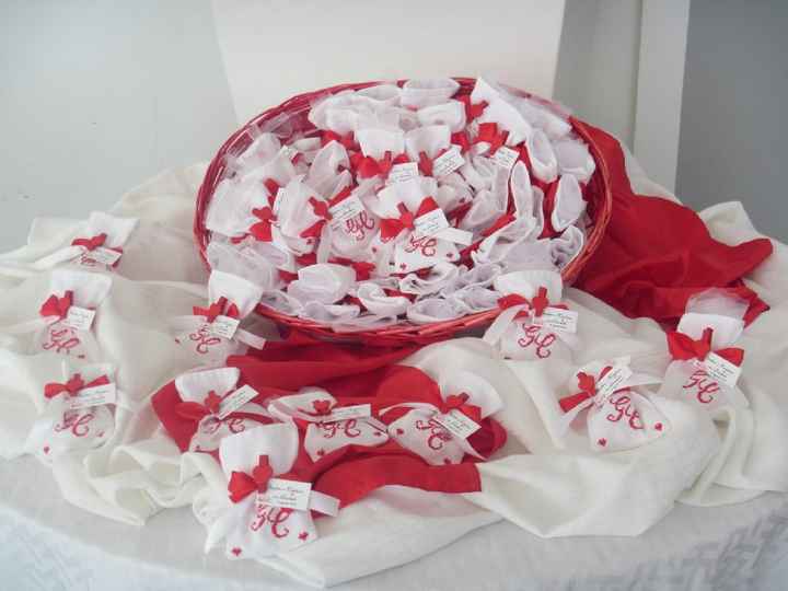 Portafedi e sacchettini punto croce - 6