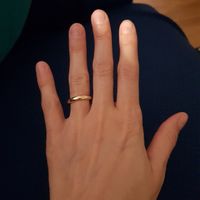 foto fedi oro giallo coassiche 5 gr Unoaerre - 1