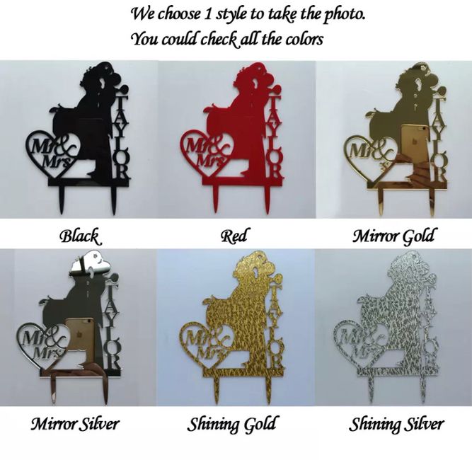 Cake topper - 2
