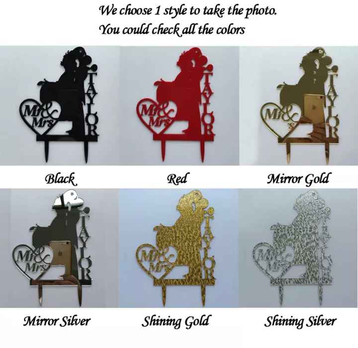 Cake topper - 2