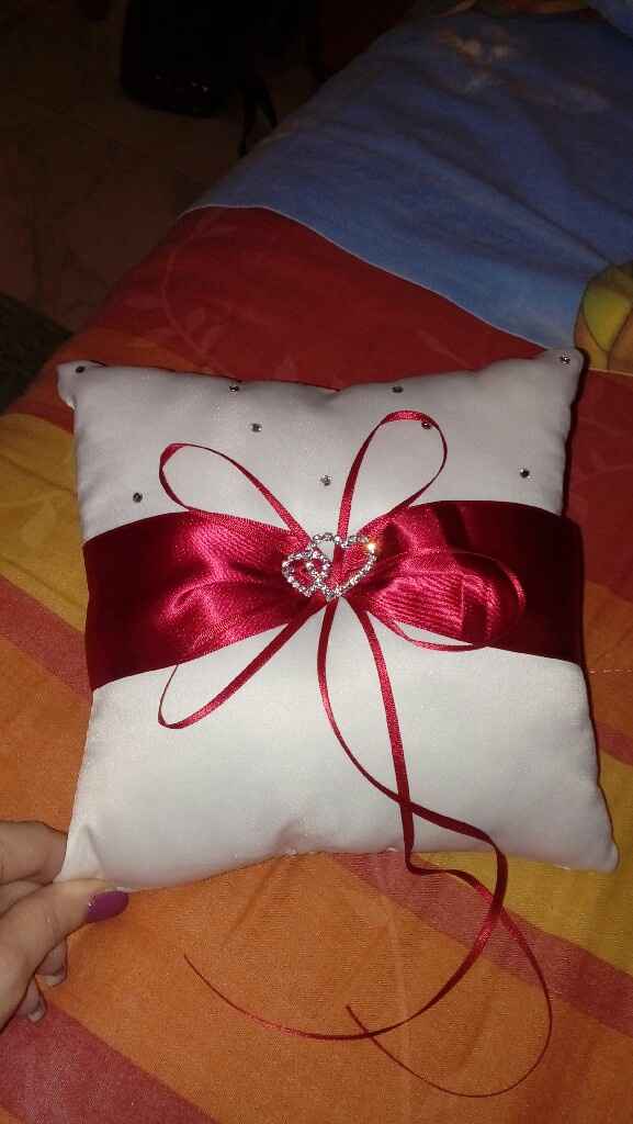  Arrivato il cuscino portafedi ❤ - 1