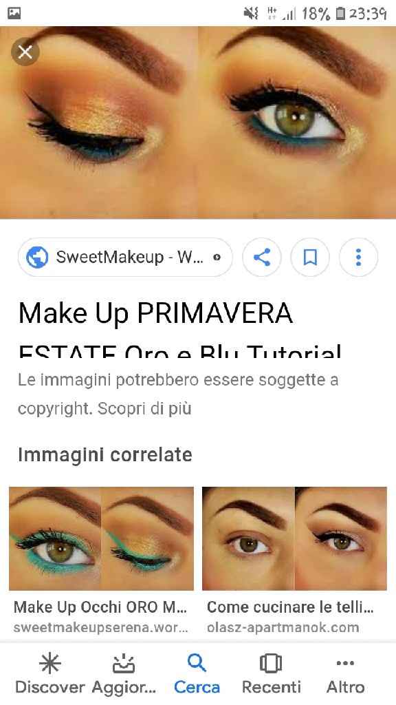 Matita nera o blu per trucco sposa? - 2