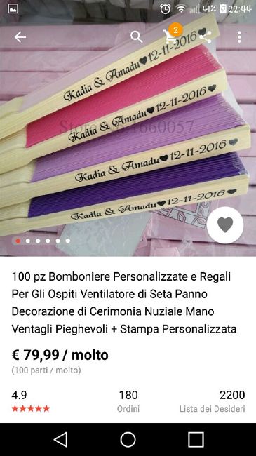 Ventagli di carta personalizzati? 2
