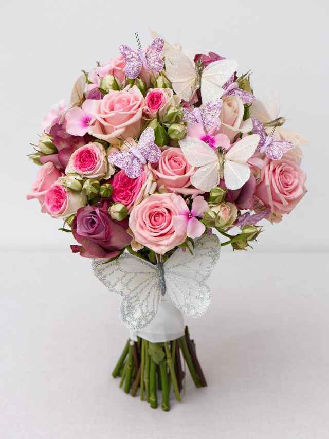 Tema farfalle e fiori - 3