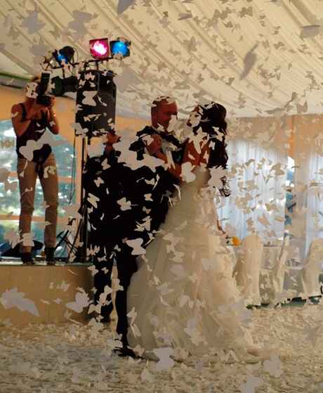 Tema farfalle e fiori - 5