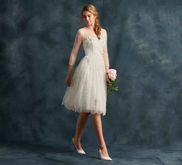 Abito corto sposina piccola - 1